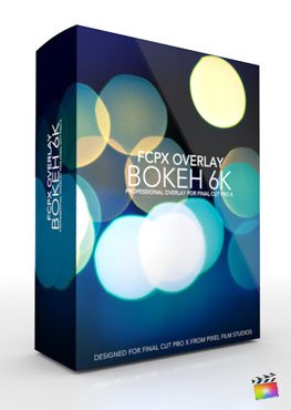 Final Cut Pro X Plugin FCPX Overlay Bokeh 6K from Pixel Film Studios
