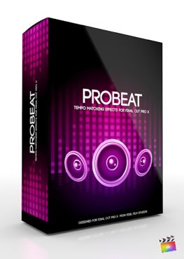 Final Cut Pro X Plugin ProBeat from Pixel Film Studios