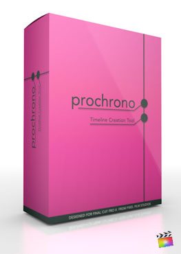Final Cut Pro X Plugin ProChrono from Pixel Film Studios