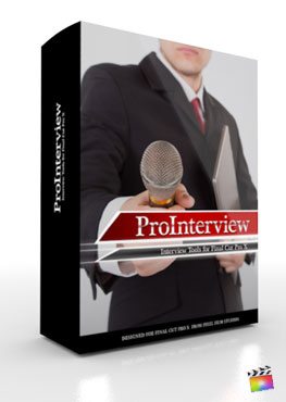 Final Cut Pro X Plugin ProInterview from Pixel Film Studios