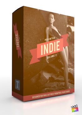Final Cut Pro X Plugin ProIntro Indie Volume 2 from Pixel Film Studios