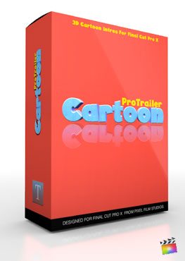 Final Cut Pro X Plugin ProTrailer Cartoon from Pixel Film Studios