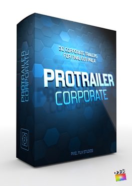 Final Cut Pro X plugin ProTrailer Corporate from Pixel Film Studios