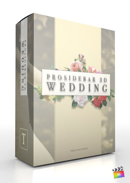 Final Cut Pro X Plugin ProSidebar 3D Wedding from Pixel Film Studios