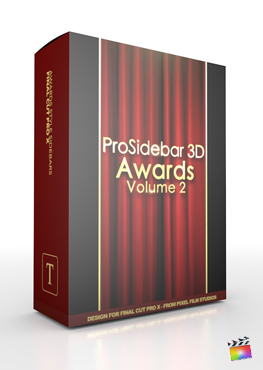 Final Cut Pro X Plugin ProSidebar 3D Awards Volume 2 from Pixel Film Studios