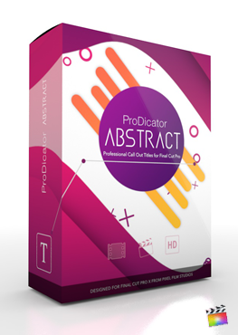 Final Cut Pro X Plugin ProDicator Abstract from Pixel Film Studios