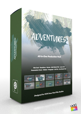 Final Cut Pro X Plugin Adventures Production Package from Pixel Film Studios